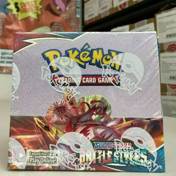 Pokémon Sword and Shield Battle Styles Booster Box Factory Sealed